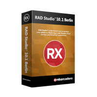 RAD Studio 10.1 Berlin Architect New user 5 Named Users ESD [BDA202MLENWD0]