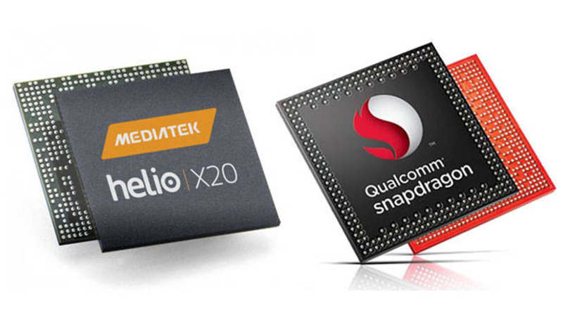 Процессоры для смартфонов Snapdragon и MediaTek