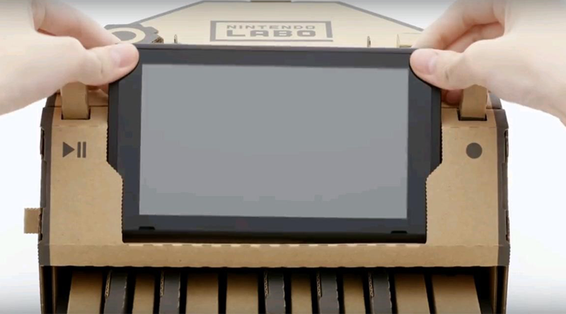 Пианино из Nintendo Labo