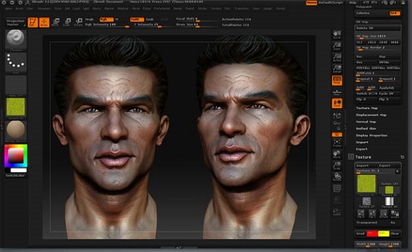 Скриншот к ZBrush Скриншот к ZBrush