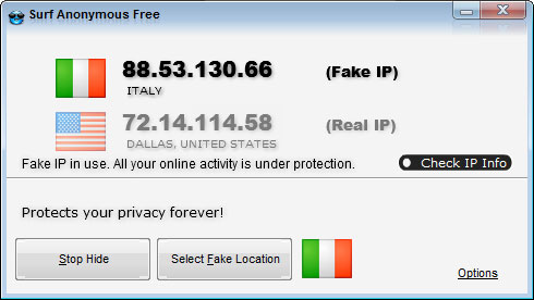Скриншот к Surf Anonymous Free Скриншот к Surf Anonymous Free