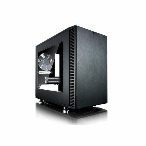 Корпус ITX FRACTAL DESIGN Define Nano S, Midi-Tower, без БП,  черный [359168]
