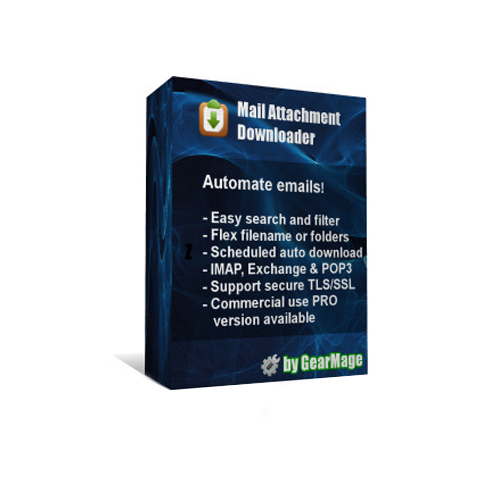 Mail Attachment Downloader PRO Limited Client 6 pack License [GRM-BH-1412-3]
