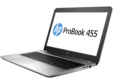 HP ProBook 455 G4 A6-9210 2.4GHz,15.6 HD (1366x768) AG,8Gb DDR4(1),128Gb SSD,DVDRW,48Wh LL,FPR,2.1kg,1y,Silver,Win10Pro [Y8B12EA#ACB]