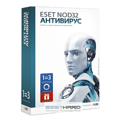 ESET NOD32 Антивирус Platinum Edition - лицензия на 2 года на 3ПК [NOD32-ENA-NS(BOX)-2-1]