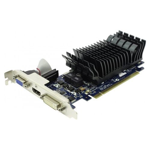 Видеокарта ASUS GeForce 210,  EN210 SILENT/DI/1GD3/V2(LP),  1Гб, DDR3, Low Profile,  Ret [601762]
