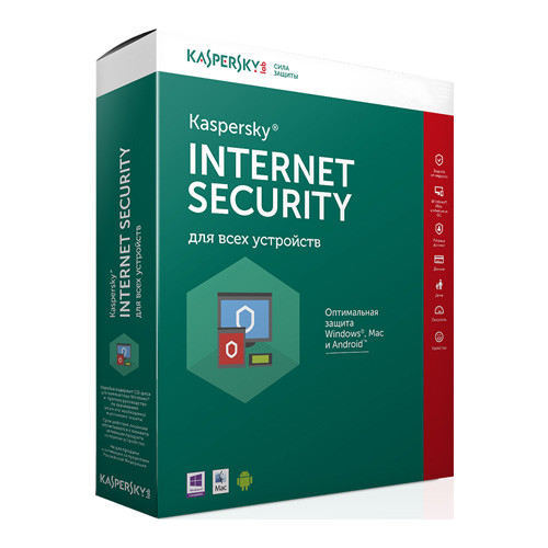 Kaspersky Internet Security Multi-Device на 1 год на 5 устройств BOX [KL1941RBEFS]
