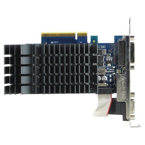 Видеокарта ASUS GeForce GT 710,  GT 710-1-SL,  1Гб, DDR3, Low Profile,  Ret [352243]