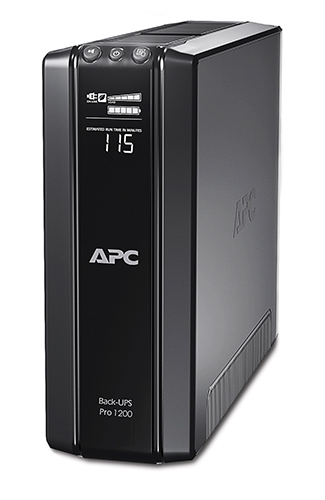 APC Back-UPS Pro Power Saving, 1200VA/720W, 230V, AVR, 6xRus outlets (3 Surge & 3 batt.), Data/DSL protrct, 10/100 Base-T, USB, PCh, user repl. batt., 2 y warr.
