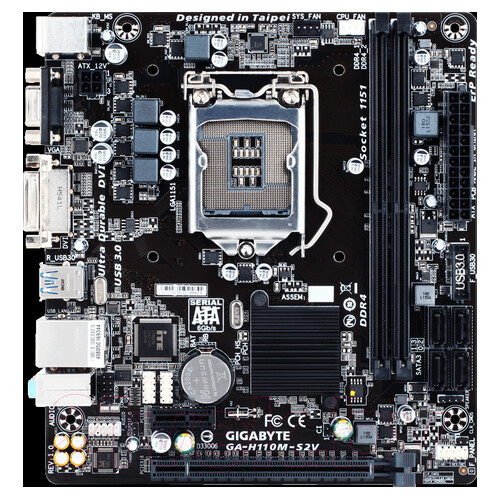 Материнская плата GIGABYTE GA-H110M-S2 [353585]