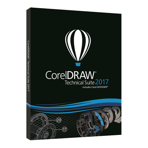 CorelDRAW Technical Suite 2017 License 1-4 [LCCDTS2017ML1]