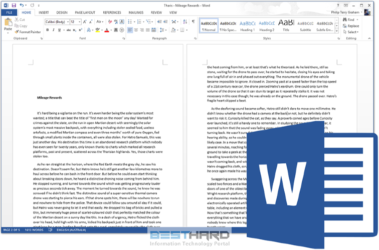 Microsoft Office 2013 Professional (x32/x64) RU (электронная лицензия) [AAA-02790]