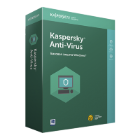 Kaspersky Anti-Virus продление на 1 год на 2 ПК Электронная лицензия [KL1171RDBFR]