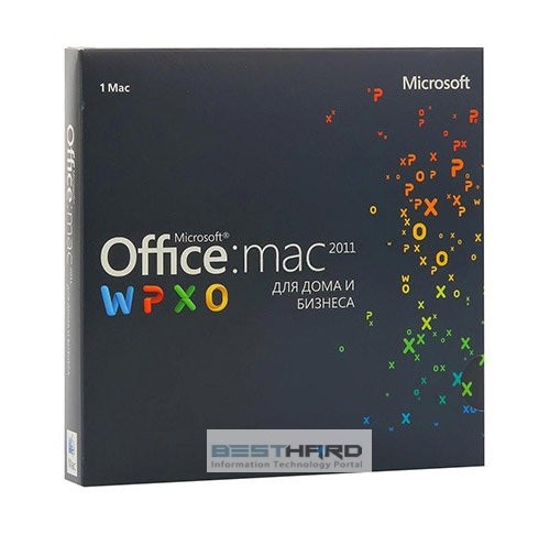 Microsoft Office 2011 Home and Business Mac BOX [W6F-00232]