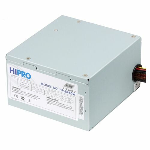 Блок питания HIPRO (HIPO DIGI) HPE450W,  450Вт,  120мм [576553]