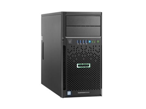 ProLiant ML30 Gen9 E3-1220v6 NHP Tower(4U)/Xeon4C 3.0GHz(8MB)/1x8GB1UD_2400/B140i(ZM/RAID 0/1/10/5)/noHDD(4)LFF/noDVD/iLOstd(no port)/1NHPFan/2x1GbEth/1x350W(NHP)