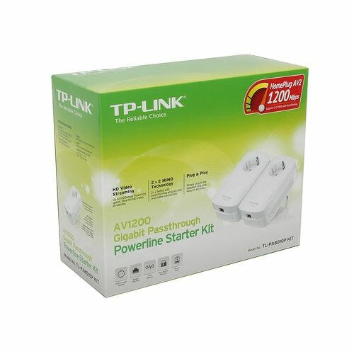 Сетевой адаптер HomePlug AV TP-LINK TL-PA8010PKIT Ethernet [320324]