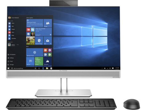 HP EliteOne 800 G3 All-in-One 23,8"Touch (1920 x 1080),Core i7-7700,8GB DDR4-2400 SDRAM,512GB SSD,DVDRW,Wrless kbd&mouse,Stand,Intel 8265 AC BT,Win10Pro(64-bit),3-3-3Wty