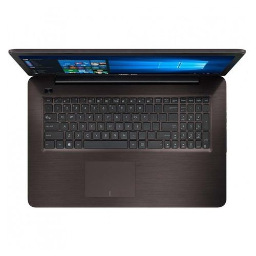 Ноутбук ASUS X756UQ-TY232T, темно-коричневый [392087]