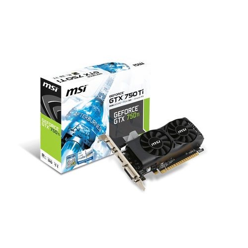 Видеокарта MSI GeForce GTX 750Ti,  N750Ti-2GD5TLP,  2Гб, GDDR5, Low Profile,  Ret [334432]