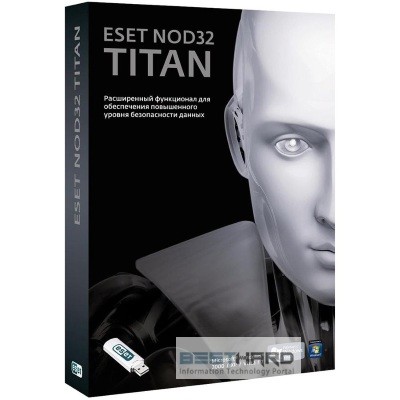 ESET NOD32 TITAN version 2 – базовая лицензия на 1 год для 3ПК и 1 мобильного устройства [NOD32-EST-NS(BOX2)-1-1]