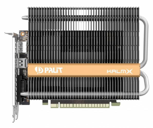 PALIT GeForce GTX1050Ti KALMX / 4GB GDDR5 128bit 7000MHz / 1290-1392MHz / PA-GTX1050Ti KalmX / RTL