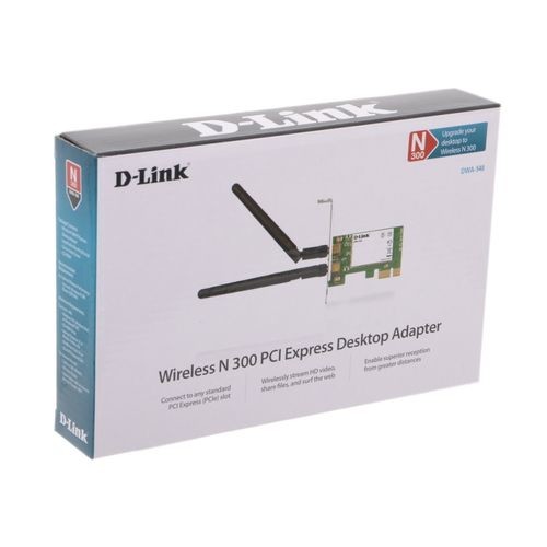 Сетевой адаптер WiFi D-LINK DWA-548/B1B PCI Express [351491]