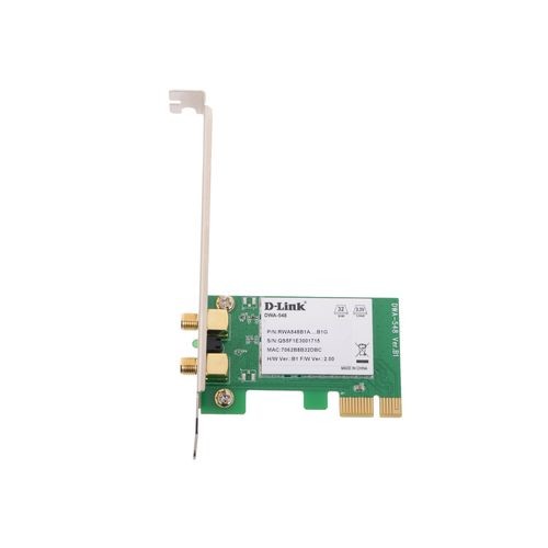 Сетевой адаптер WiFi D-LINK DWA-548/B1B PCI Express [351491]