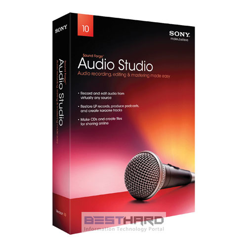 Sony Sound Forge Audio Studio [SFS10099ESD]