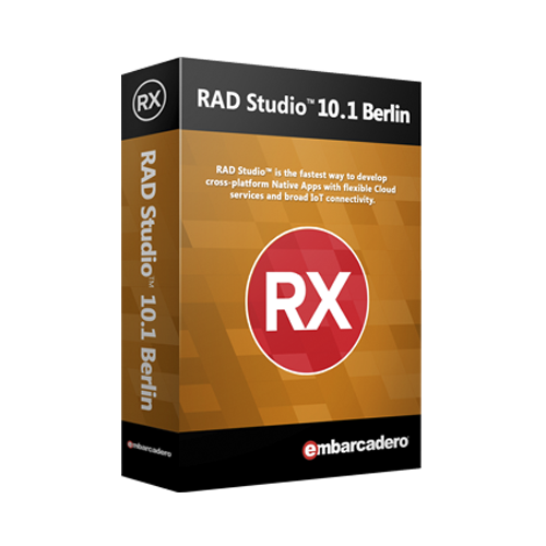 RAD Studio 10.1 Berlin Architect New user 5 Named Users ESD [BDA202MLENWD0]