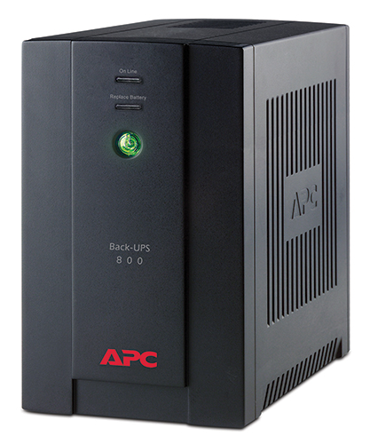APC Back-UPS RS, 800VA/480W, 230V, AVR, 4xRussian outlets (4 batt.), Data/DSL protection, user repl. batt., 2 year warranty