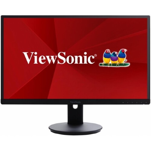 Viewsonic 27" VG2753  IPS LED, 1920x1080, 5ms, 250cd/m2, 178°/178°, 20Mln:1, HDMI, Display Port, miniDP, USB, колонки, Tilt, HAS, Pivot, Frameless, Black