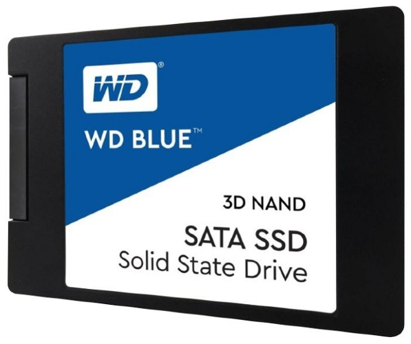 Western Digital SSD BLUE 1Tb SATA-III 2,5”/7мм 3D NAND WDS100T2B0A (аналог WDS100T1B0A)