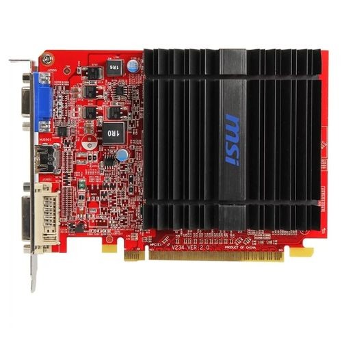 Видеокарта MSI Radeon R5 230,  R5 230 1GD3H LP,  1Гб, GDDR3, Low Profile,  Ret [430322]