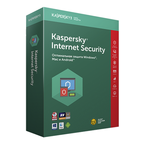 Kaspersky Internet Security Multi-Device на 1 год на 3 устройства Электронная лицензия [KL1941RDCFS]