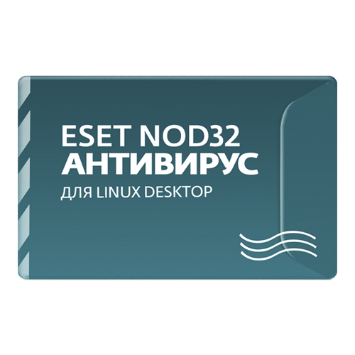 ESET NOD32 Антивирус для Linux Desktop - продление  лицензии на 1 год на 3ПК [NOD32-ENL-RN(EKEY)-1-1]