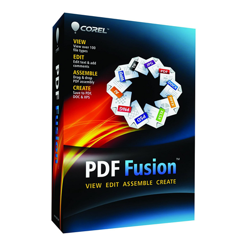 Corel PDF Fusion 1 License ML 501-1000 [LCCPDFF1MLH]