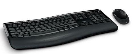 Microsoft Wireless Comfort Keyboard 5050, USB + карта номинал 300 руб