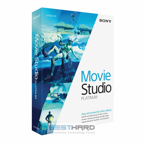 Sony Movie Studio Platinum - Volume License 5-99 Users [KSPMS130SL1]