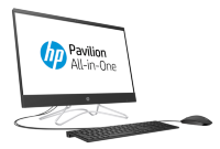 HP 24-f0010ur NT 23,8" (1920x1080) AMD A9-9425, 4GB DDR4-2133 SODIMM (1x4GB),1TB, AMD Radeon 520, no DVD, USB kbd&mouse,  Privacy VGA webcam, Jack Black, Win10, 1Y Wty