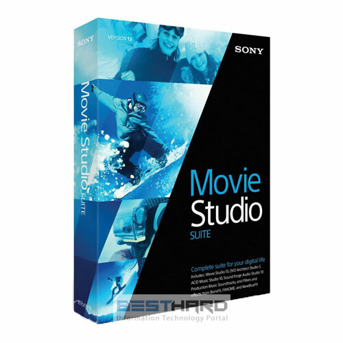 Sony Movie Studio Suite - Volume License 5-99 Users [KSMST130SL1]