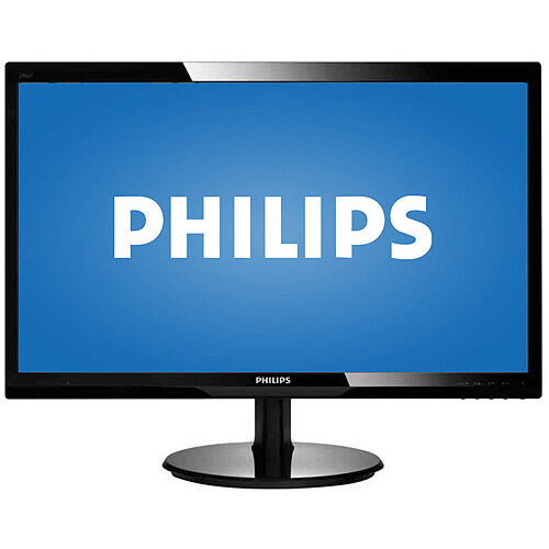24" Philips 246V5LHAB 1920x1080 TN LED 16:9 1ms VGA HDMI 10M:1 170/160 250cd Speakers Black. [246V5LHAB/01]
