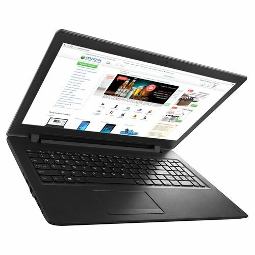 Ноутбук LENOVO IdeaPad 110-15IBR, черный [408961]