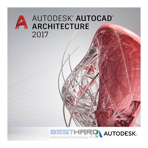 Autodesk AutoCAD Architecture 2017 Commercial New Single-user ELD Annual Subscription with Basic Support PROMO [185I1-WW9213-T238]