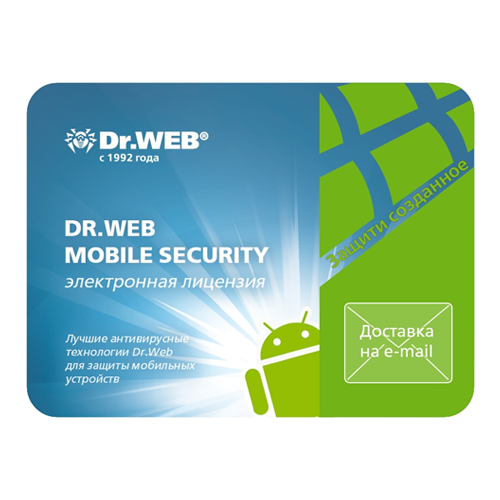 Dr.Web Mobile Security  -  Комплексная Защита на 12 месяцев