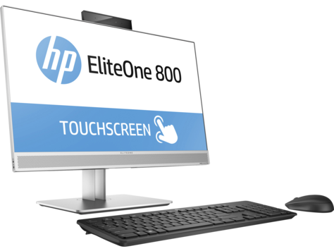 HP EliteOne 800 G3 All-in-One 23,8"Touch (1920 x 1080),Core i5-7500,8GB DDR4-2400 SDRAM,1TB,DVDRW,Wrless kbd&mouse,Recline Stand,Intel 8265 AC BT,Win10Pro(64-bit),3-3-3Wty