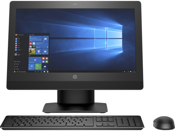 HP ProOne 400 G3 All-in-One NT 20"(1600x900) Core i5-7500T,4GB DDR4-2400 (1x4GB)SODIMM,1TB,DVD,usb kbd&mouse,Intel 7265 AC 2x2 BT,HAS Stand,Win10(64-bit),1-1-1 Wty