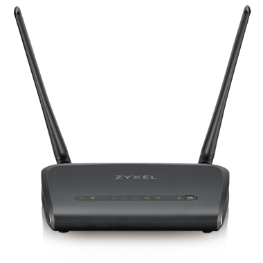 Zyxel Wi-Fi машрутизатор Zyxel NBG6617, AC1300, AC Wave 2, MU-MIMO, 802.11a/b/g/n/ac (400+867 Мбит/с), 1xWAN GE, 4xLAN GE, USB3.0
