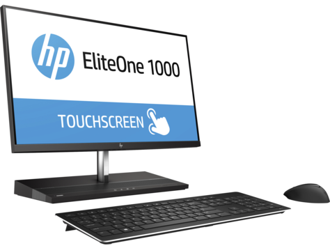 HP EliteOne 1000 G1 AiO Touch 23.8" IPS(1920x1080),Core i5-7500,8GB,256GB SSD,Wrless kbd&mouse,Intel BT/WLAN BT4.2WWvPro Label/IR+2MP Dual Webcam/Fingerprint Scanner,Win10Pro(64-bit),3-3-3Wty