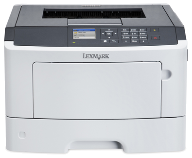 Lexmark Singlefunction Mono Laser MS517dn  ( A4, 42 ppm, 256 Mb, 1 tray 150, USB,  Duplex, Cartridge 3000 pages in box, 1+3y warr. )